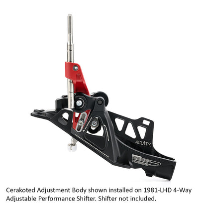 Cerakoted Adjustment Bodies for 1981-LHD Shifters