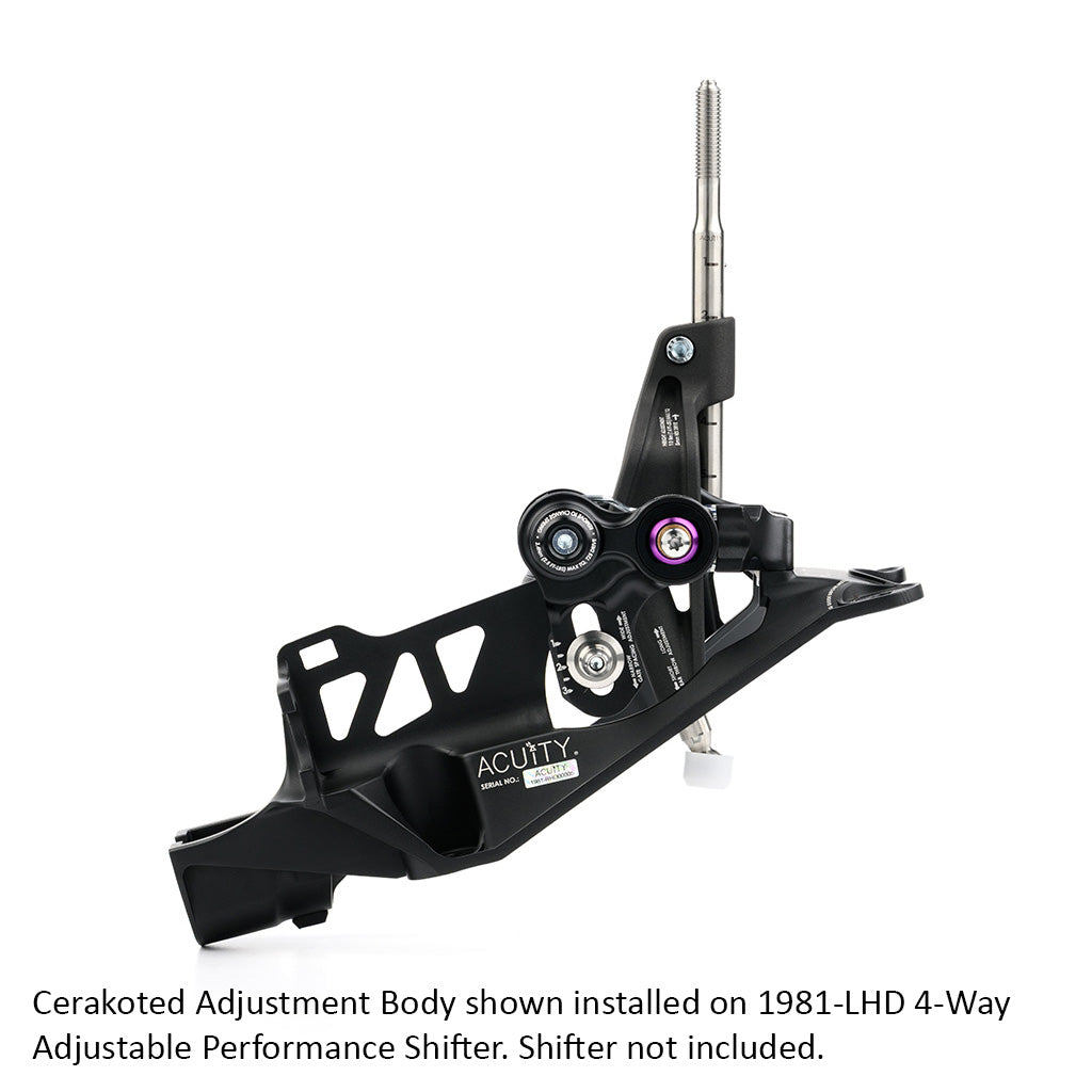 Cerakoted Adjustment Bodies for 1981-LHD Shifters