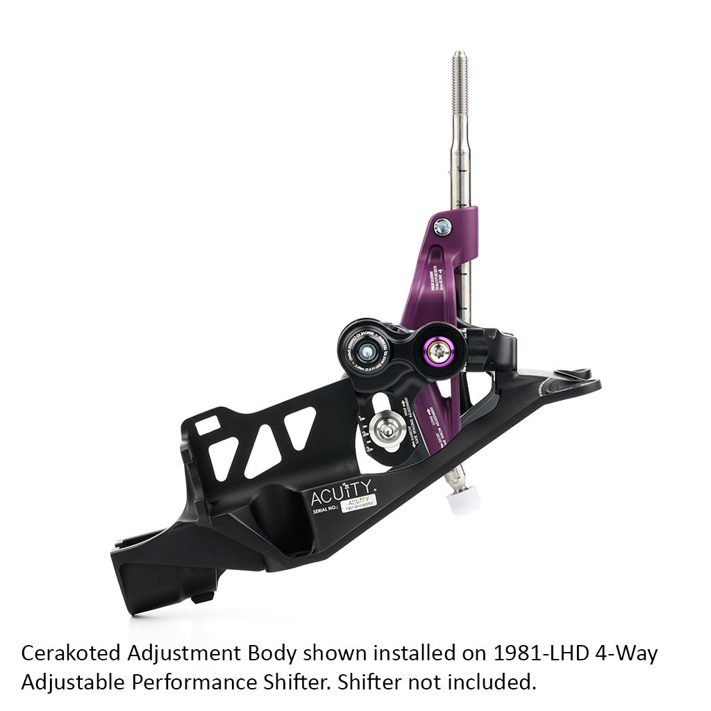 Cerakoted Adjustment Bodies for 1981-LHD Shifters