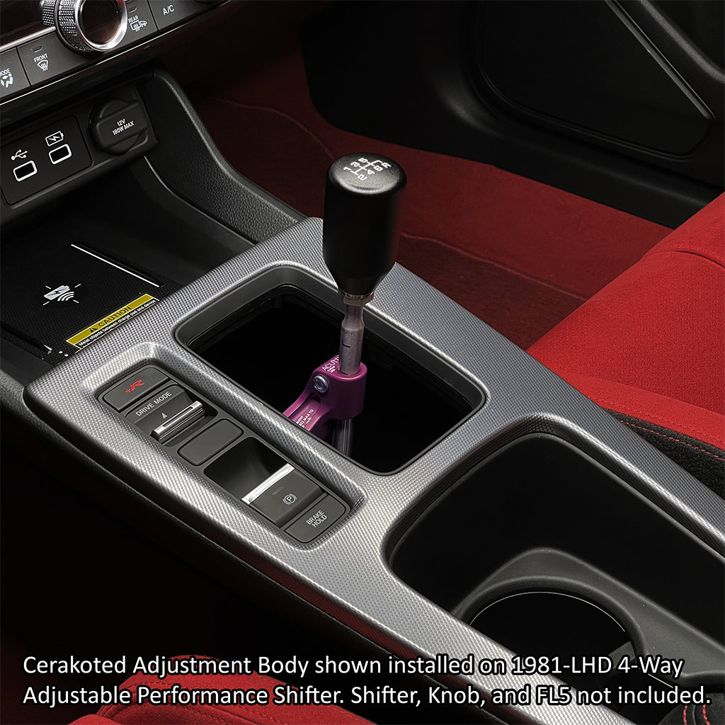 Cerakoted Adjustment Bodies for 1981-LHD Shifters