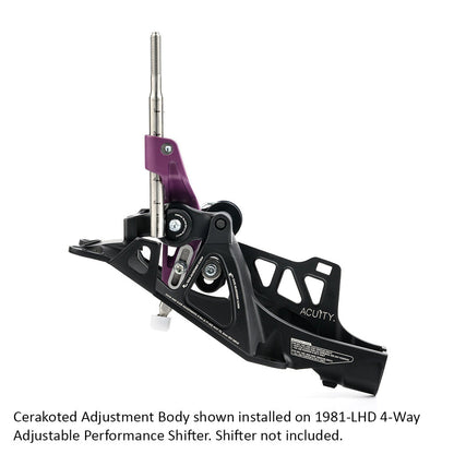 Cerakoted Adjustment Bodies for 1981-LHD Shifters