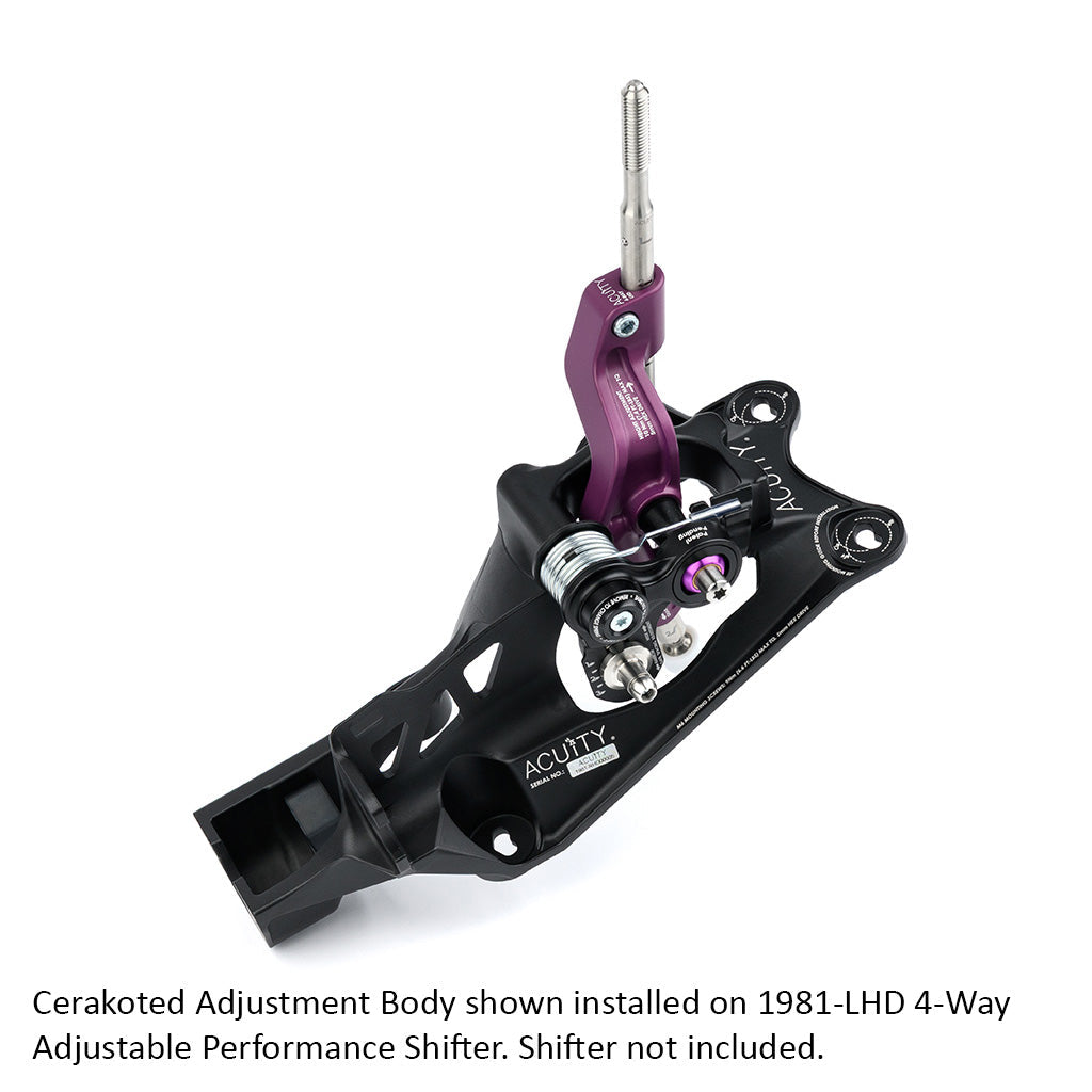Cerakoted Adjustment Bodies for 1981-LHD Shifters