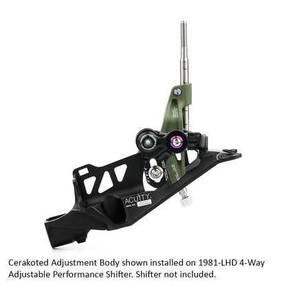 Cerakoted Adjustment Bodies for 1981-LHD Shifters
