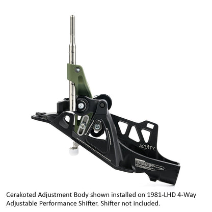 Cerakoted Adjustment Bodies for 1981-LHD Shifters
