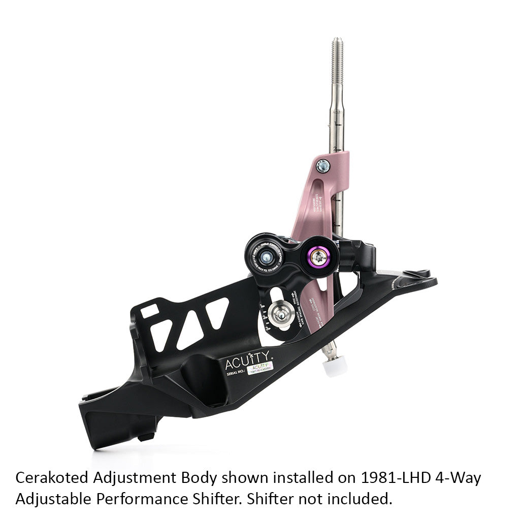 Cerakoted Adjustment Bodies for 1981-LHD Shifters