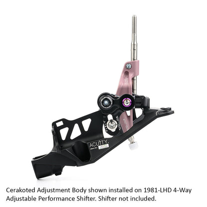 Cerakoted Adjustment Bodies for 1981-LHD Shifters