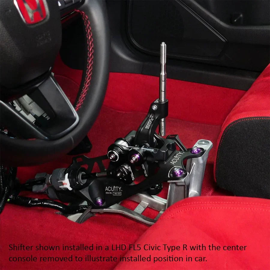 ACUiTY Instruments 4-Way Adjustable Performance Shifter for the RHD 11th Gen Civic