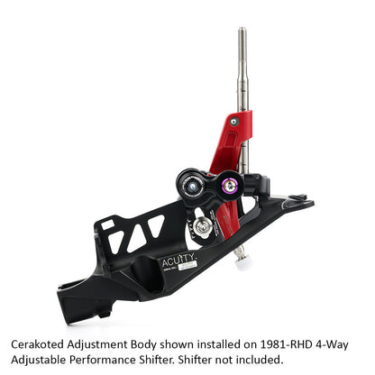 Cerakoted Adjustment Bodies for 1981-RHD Shifters