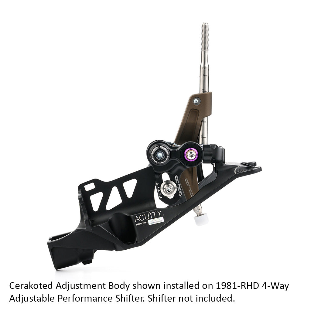 Cerakoted Adjustment Bodies for 1981-RHD Shifters