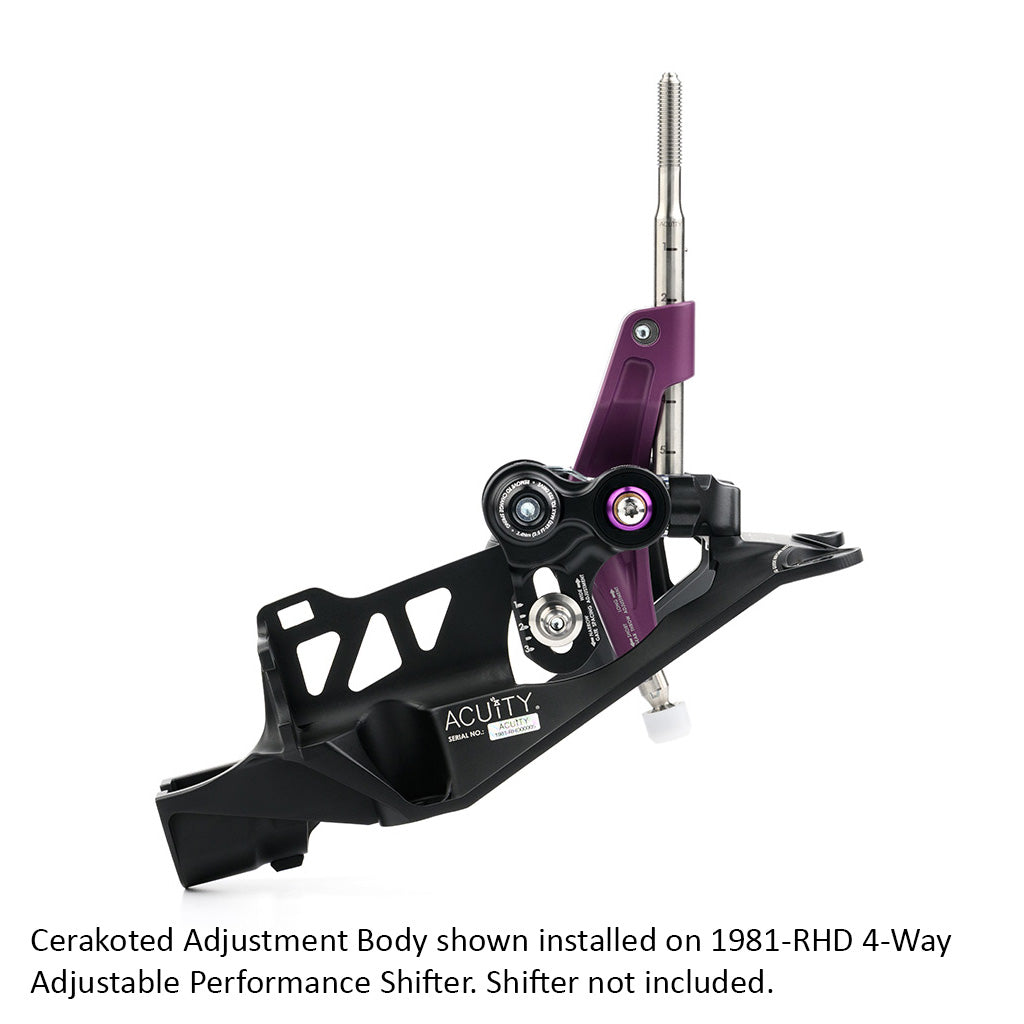 Cerakoted Adjustment Bodies for 1981-RHD Shifters