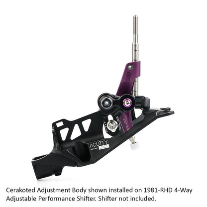 Cerakoted Adjustment Bodies for 1981-RHD Shifters