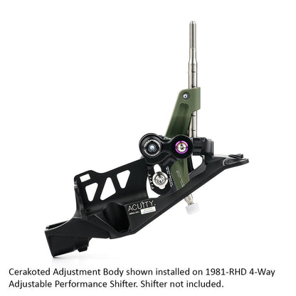 Cerakoted Adjustment Bodies for 1981-RHD Shifters