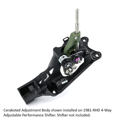 Cerakoted Adjustment Bodies for 1981-RHD Shifters