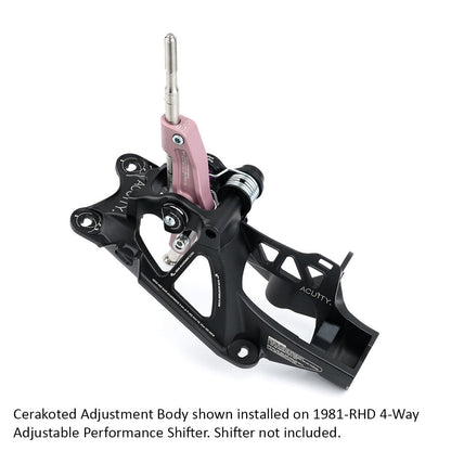 Cerakoted Adjustment Bodies for 1981-RHD Shifters