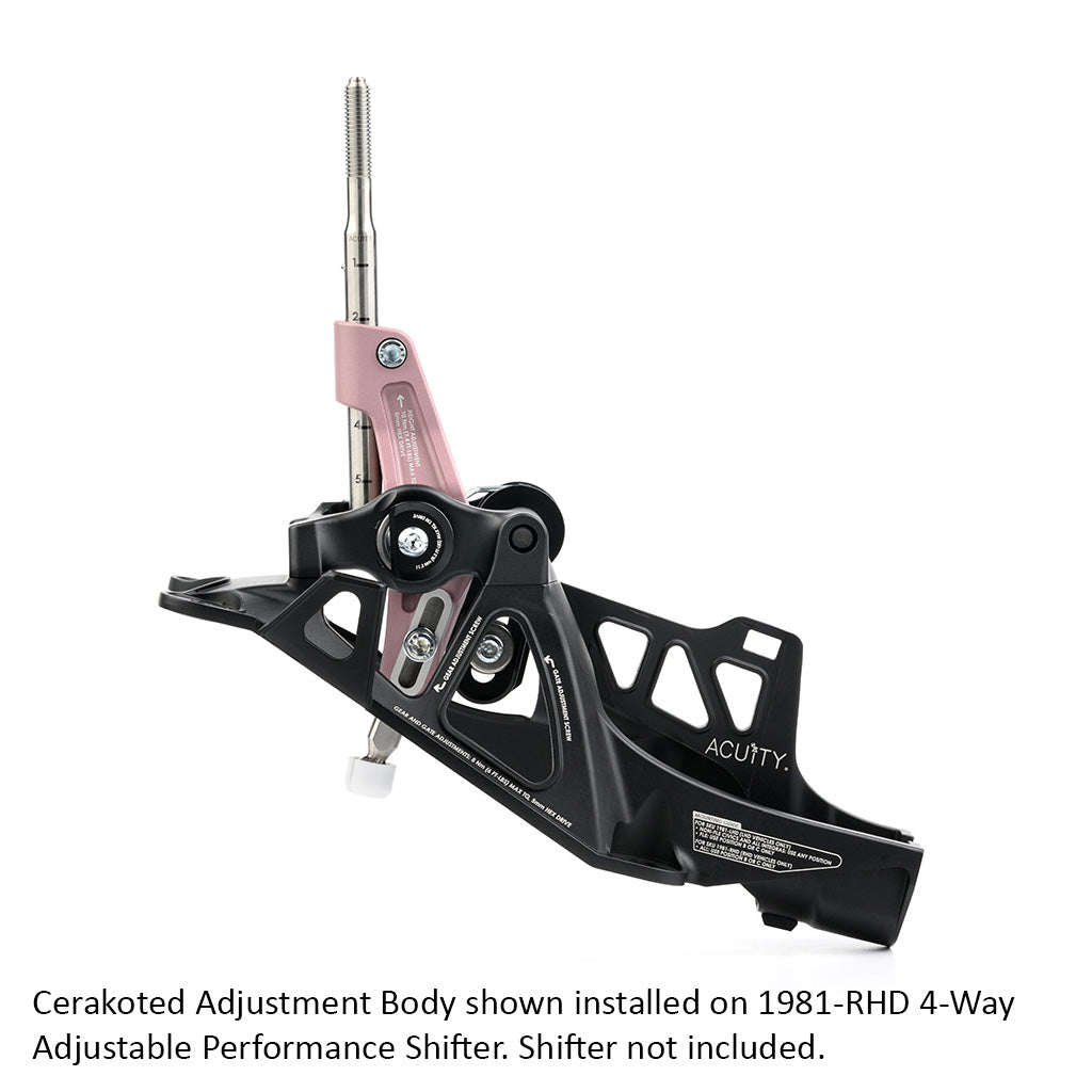 Cerakoted Adjustment Bodies for 1981-RHD Shifters