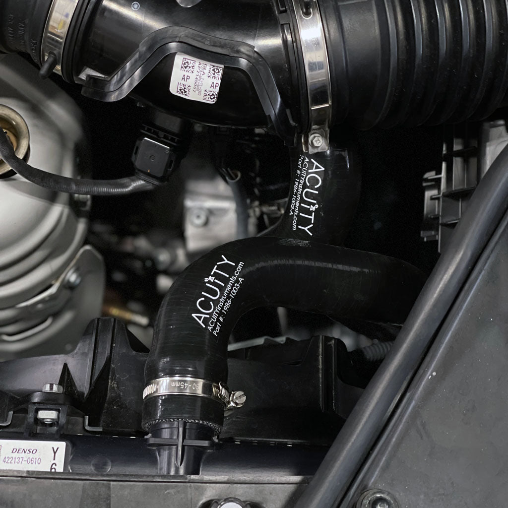 Super-Cooler, Reverse-Flow, Silicone Radiator Hoses for the 11th Gen Honda Civic Type R and 5th Gen Acura Integra Type S