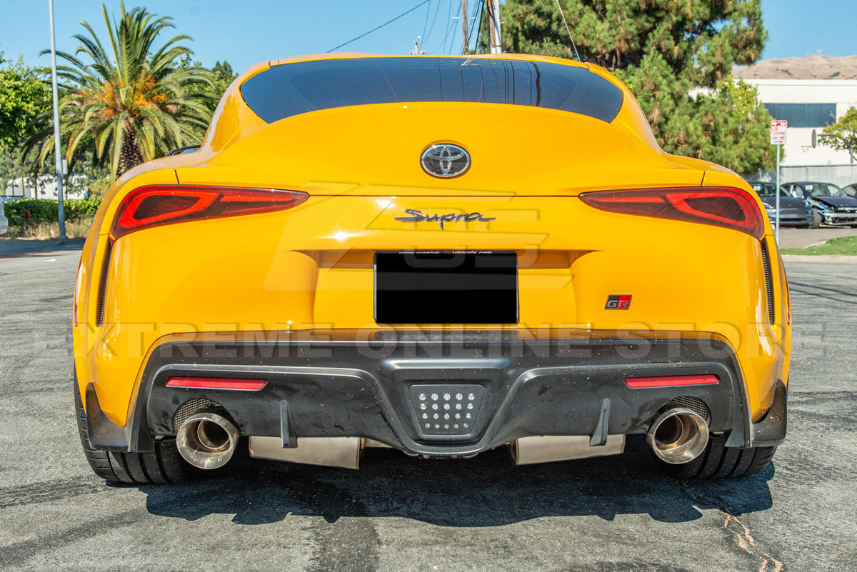 2020-Present Toyota A90 A91 GR Supra Non Resonated Cat Back Exhaust