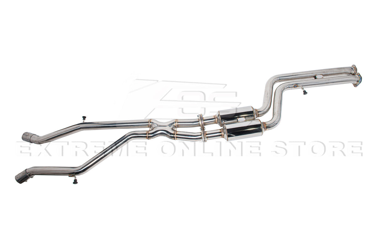2014-2019 BMW F80 M3 F82 F83 M4 Resonated Mid Pipe Exhaust