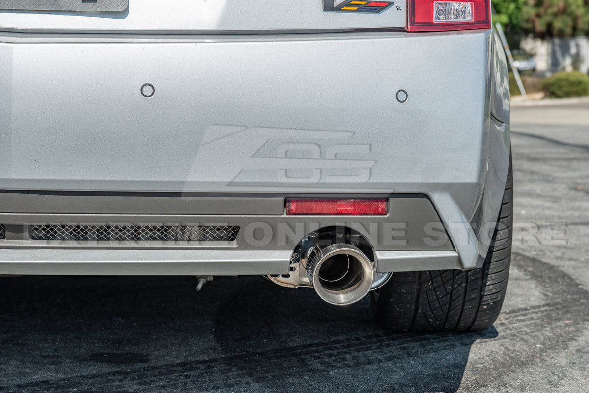 2009-2015 Cadillac Gen 2 CTS-V Sedan Axle Back Dual Tips Exhaust