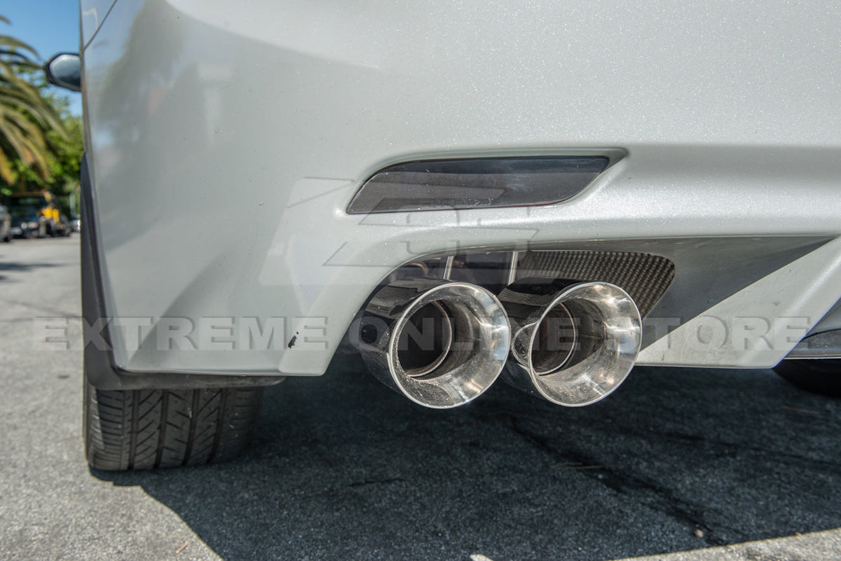 2018-2024 Toyota Camry Muffler Delete Axle Back Quad Tips Exhaust