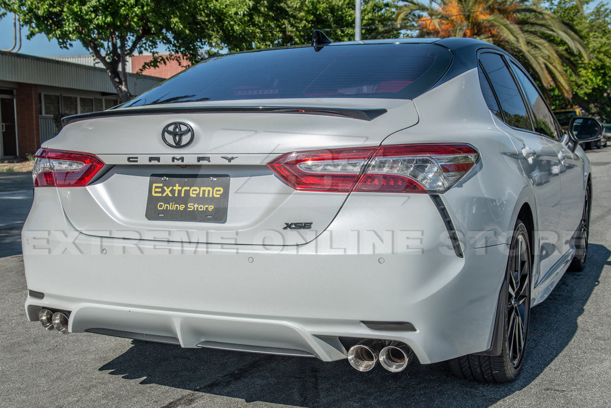2018-2024 Toyota Camry Muffler Delete Axle Back Quad Tips Exhaust