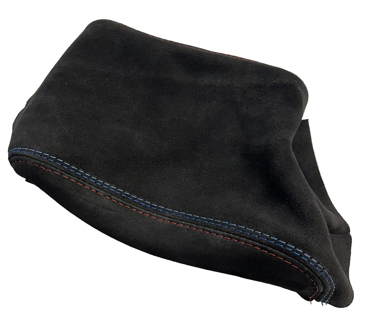 M/Stitching Leather Suede Console Armrest Cover For BMW E36 E46 1991-2005
