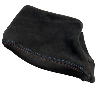 M/Stitching Leather Suede Console Armrest Cover For BMW E36 E46 1991-2005