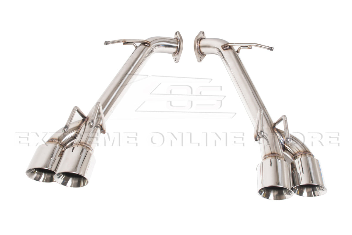 2018-2024 Toyota Camry Muffler Delete Axle Back Quad Tips Exhaust