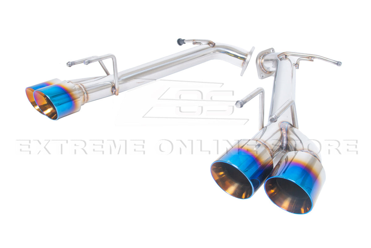 2018-2024 Toyota Camry Muffler Delete Axle Back Quad Burnt Tips Exhaust
