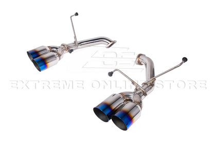 2022-Present Subaru WRX Muffler Delete Axle Back Burnt Tips Exhaust