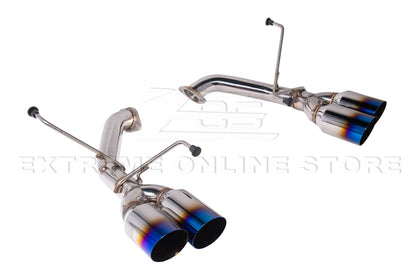 2022-Present Subaru WRX Muffler Delete Axle Back Burnt Tips Exhaust