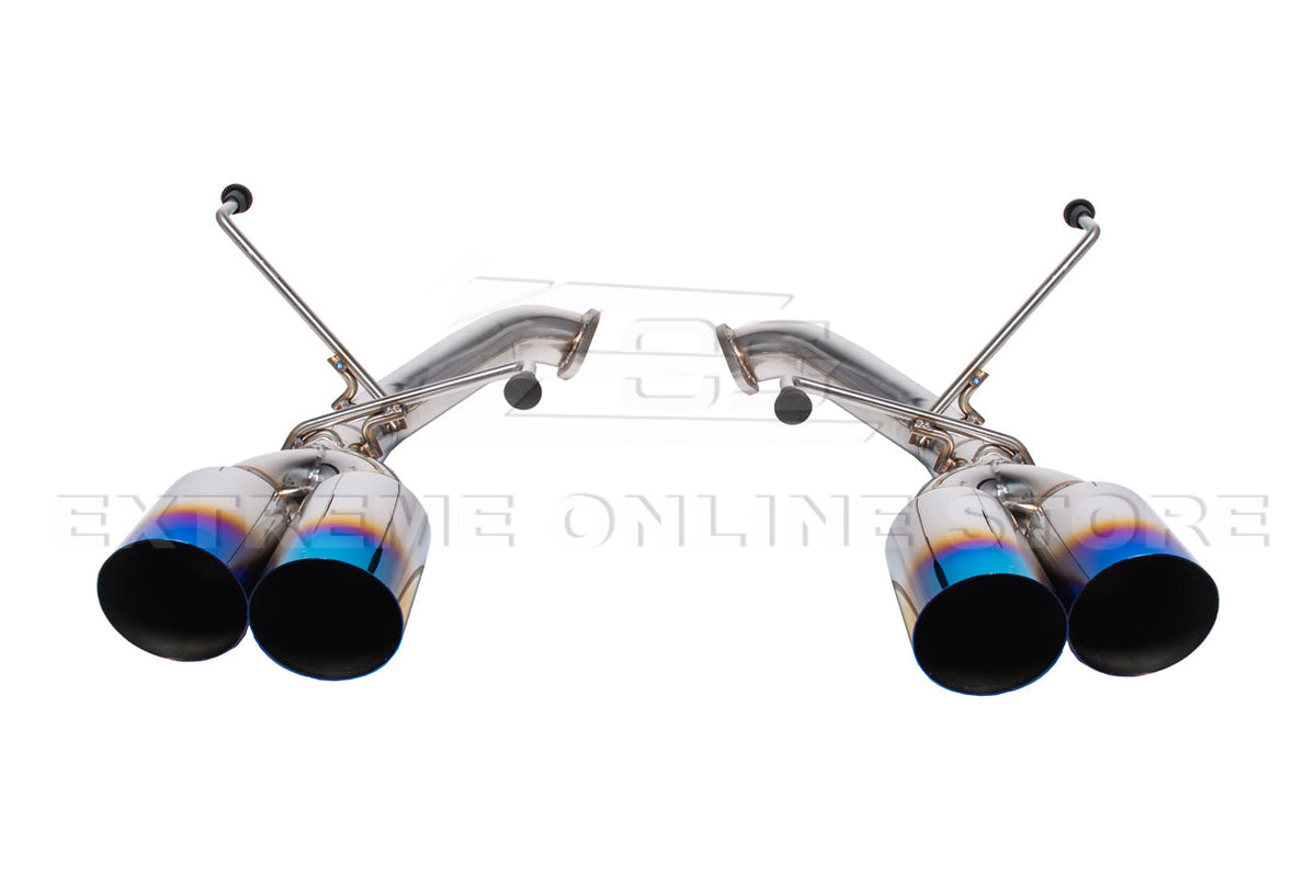 2022-Present Subaru WRX Muffler Delete Axle Back Burnt Tips Exhaust
