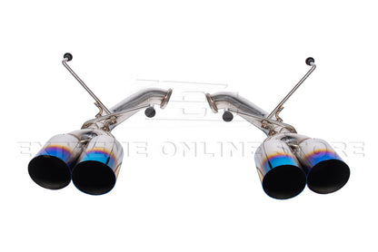 2022-Present Subaru WRX Muffler Delete Axle Back Burnt Tips Exhaust