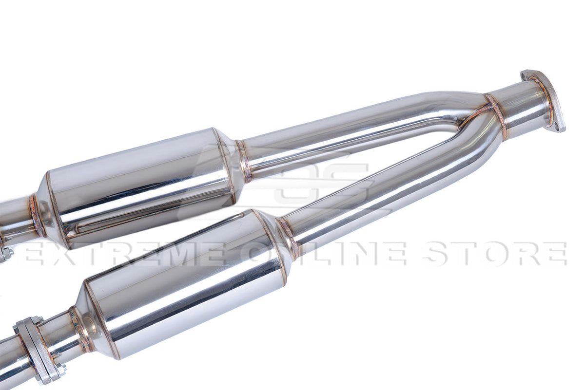 2014-Present Infiniti Q50 2WD 2.5" Resonated Mid Pipe