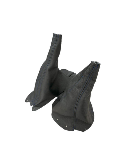 1994-2004 Ford Mustang GT-2001 Bullitt Genuine Real Leather Shift & Parking Brake Boot Cover