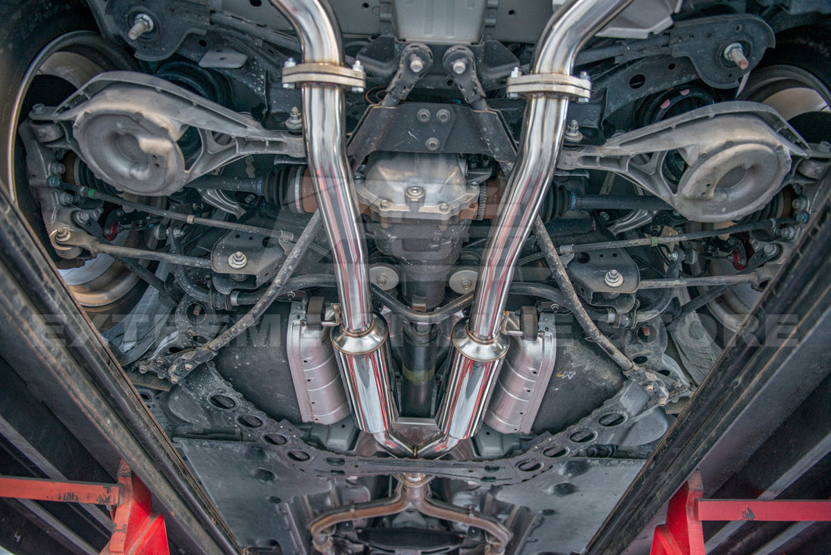 2009-2021 Nissan 370Z Z34 Resonated Mid Pipe
