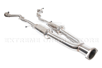 2014-Present Infiniti Q50 Mid Pipe Muffler Delete Axle Back Exhaust Kit