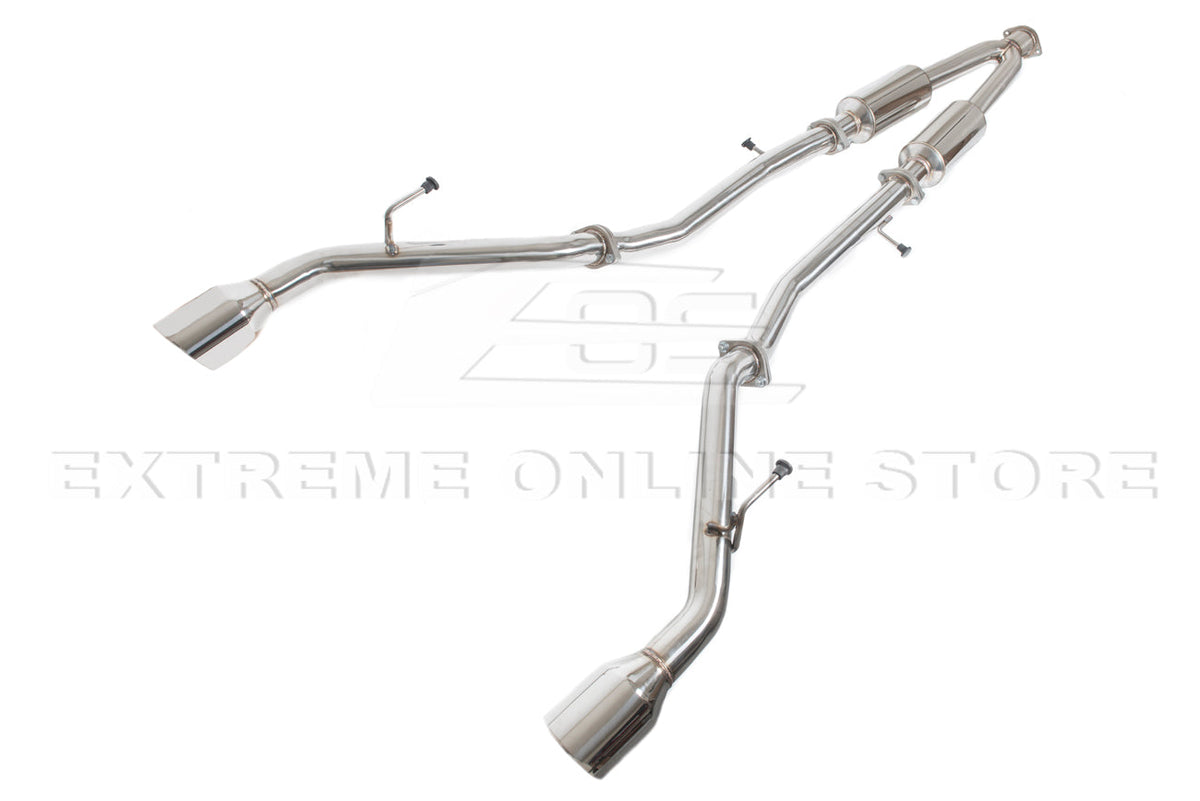 2014-Present Infiniti Q50 Mid Pipe Muffler Delete Axle Back Exhaust Kit