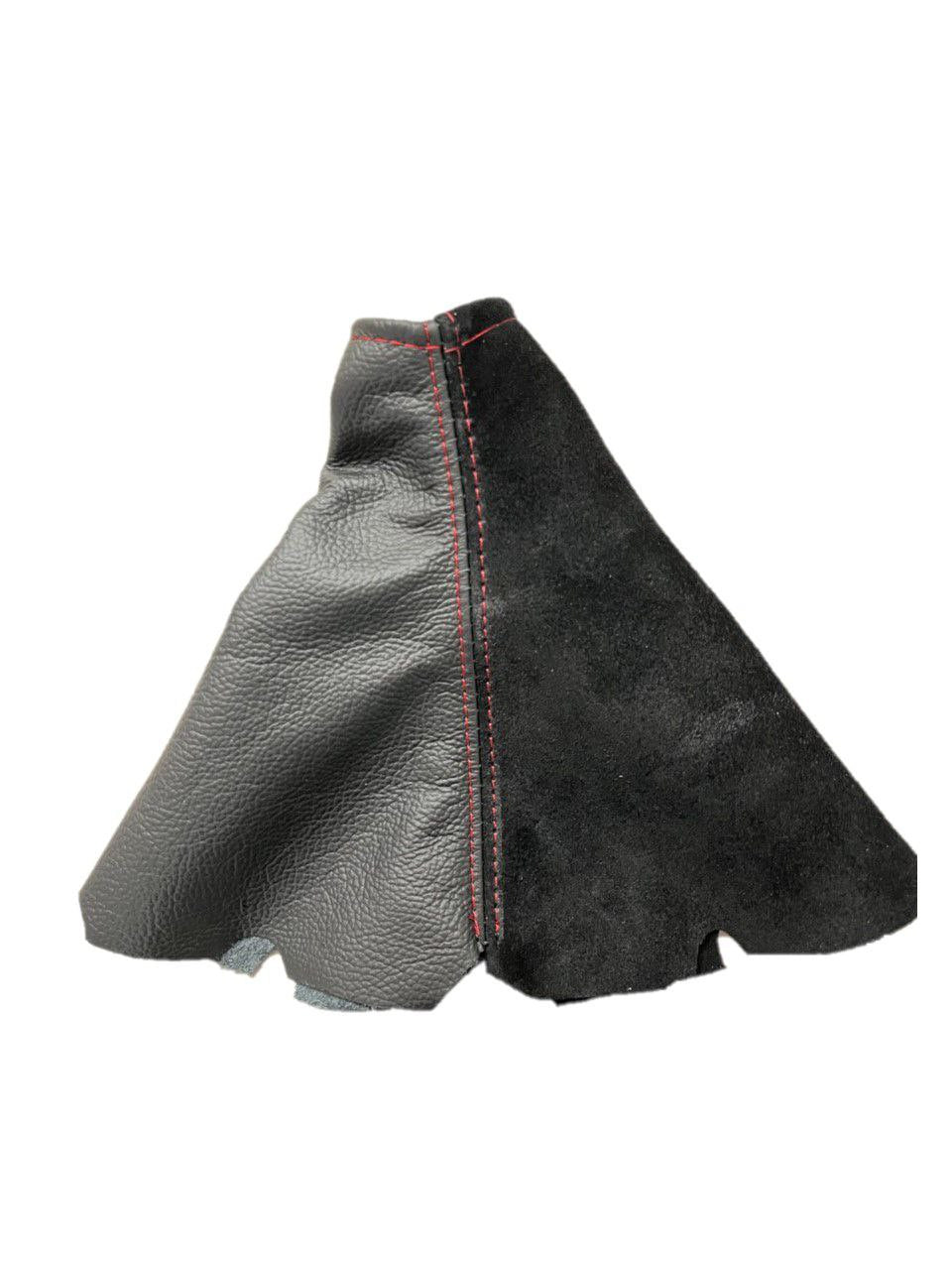 Genuine Leather & Suede Shift & Handbrake Boot Cover For Chevy Corvette C5 1997-2004