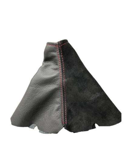 Genuine Leather & Suede Shift & Handbrake Boot Cover For Chevy Corvette C5 1997-2004