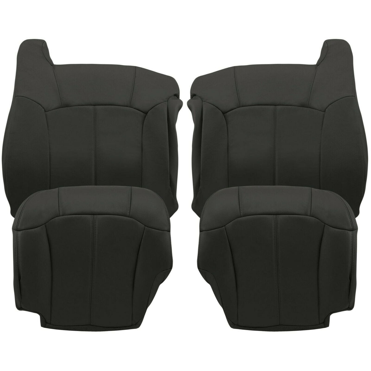 1999-2002 Chevy Silverado Seat Cover in Dark Graphite "Dark Gray": Choose From Variations