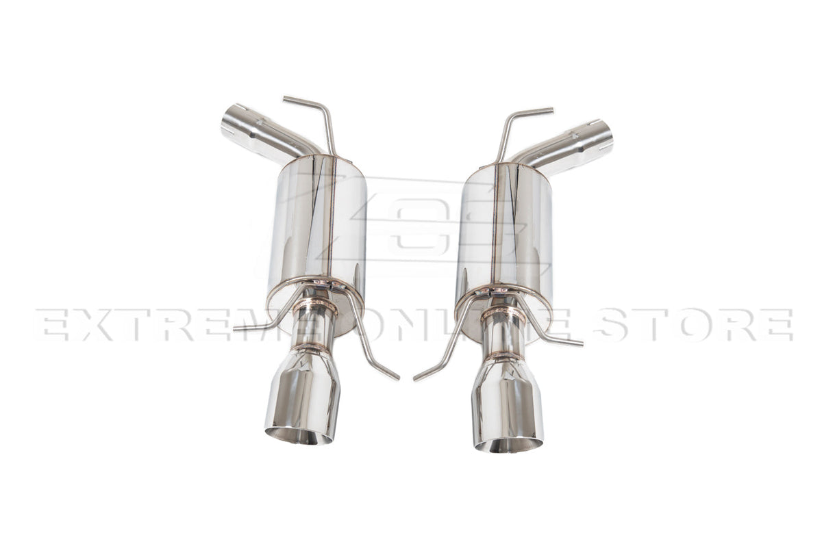 2009-2015 Cadillac Gen 2 CTS-V Sedan Axle Back Dual Tips Exhaust