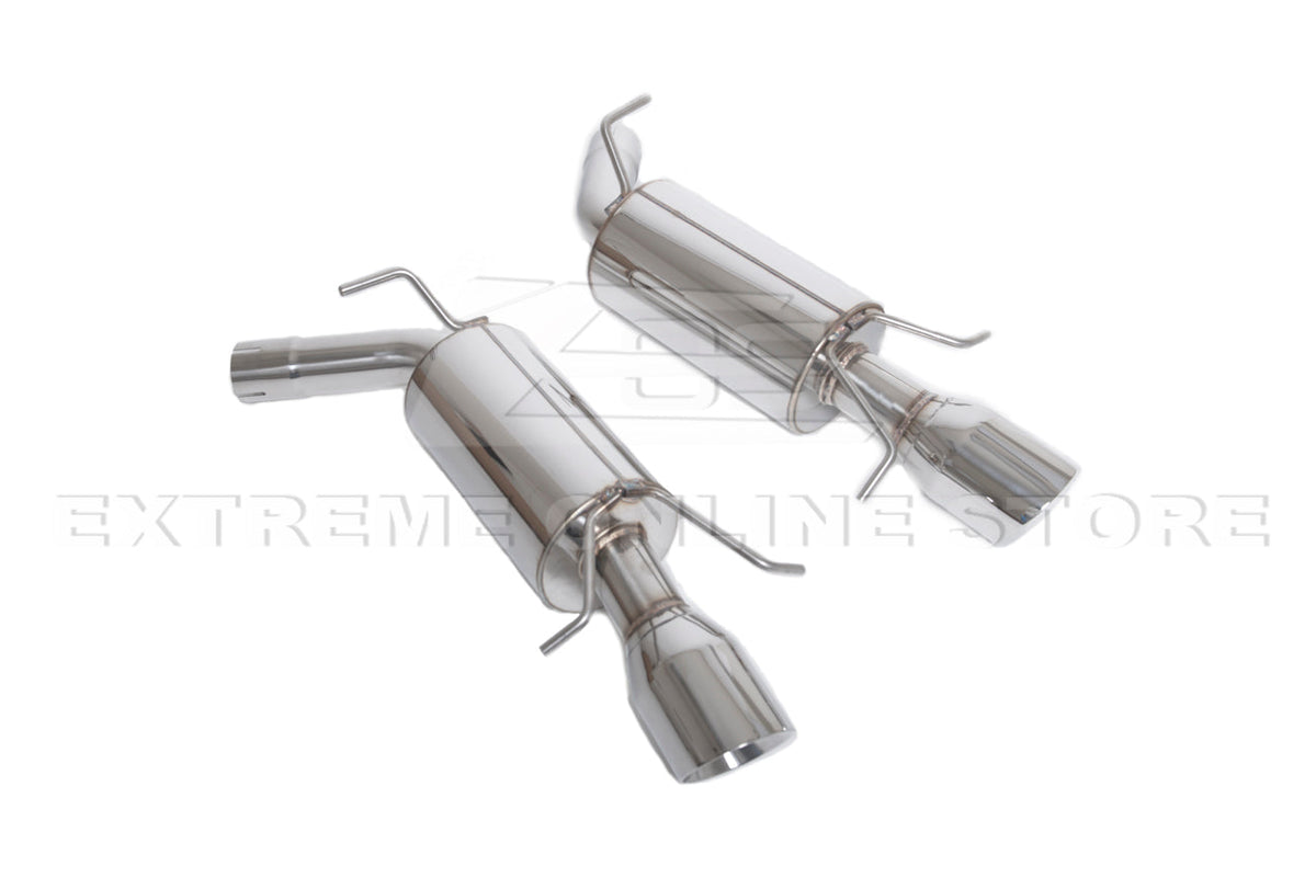 2009-2015 Cadillac Gen 2 CTS-V Sedan Axle Back Dual Tips Exhaust