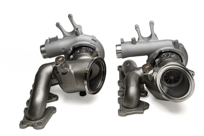 TR DCBB S55 Twin Turbo Kit with Exhaust Manifold & Intake Pipes for BMW F8X M2 Competition / M3 / M4 - 800HP+ Capable (TR-TW2008)