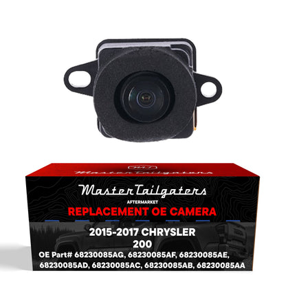 Chrysler 200 (2015-2017) OEM Replacement Backup Camera OE Part  # 68230085AG, 68230085AF, 68230085AE, 68230085AD, 68230085AC, 68230085AB, 68230085AA
