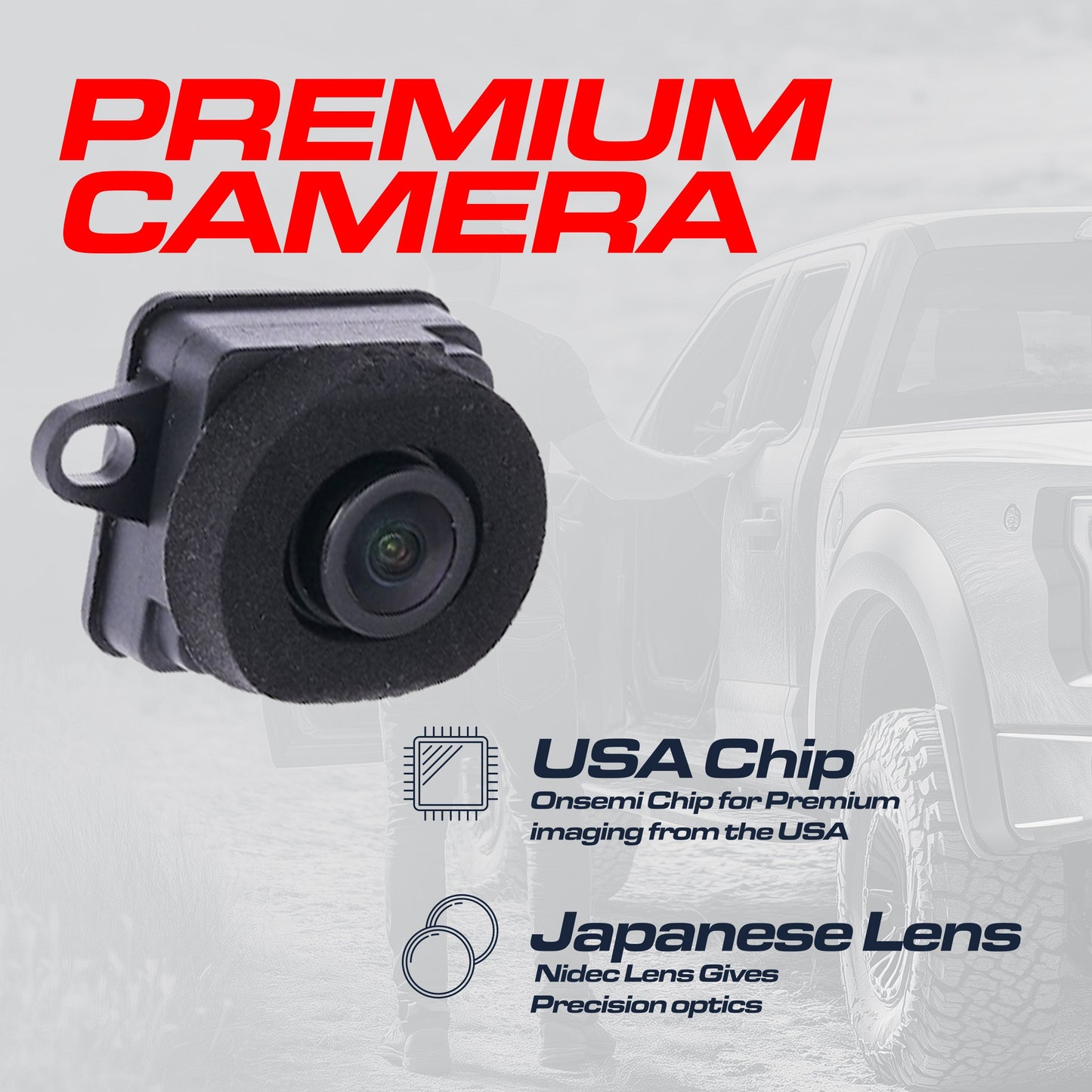 Chrysler 200 (2015-2017) OEM Replacement Backup Camera OE Part  # 68230085AG, 68230085AF, 68230085AE, 68230085AD, 68230085AC, 68230085AB, 68230085AA