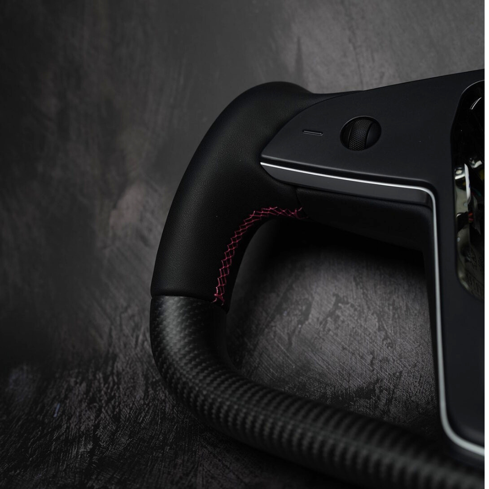 2023+ Tesla Model S / Model X / Plaid Custom Steering Wheel by Exclusive Steering