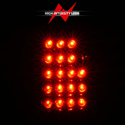 Anzo 2003-2006 Chevrolet Silverado 1500 LED Taillights Red/Clear