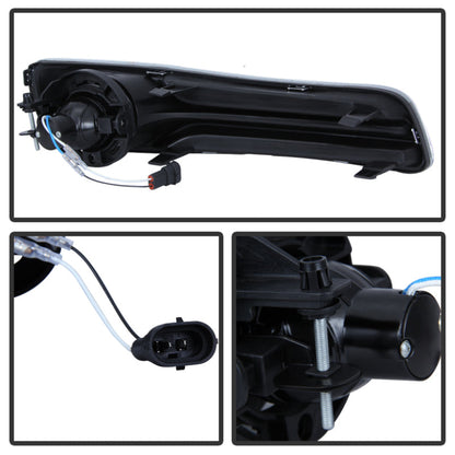 Spyder Chrysler 300 2011-2014 OEM Fog Light W/Universal Switch- Clear FL-C30011-C 5080394