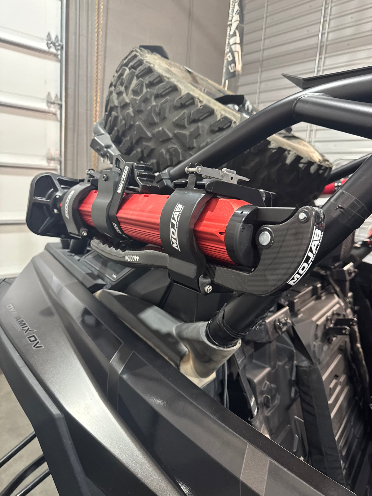 MOJAB CarbonPro Compact Hydraulic Jack with Mounting Clamps MLH 40''
